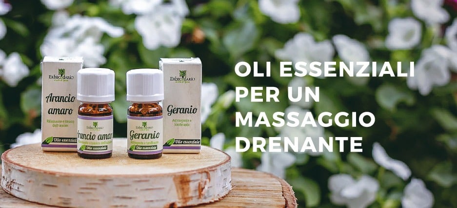 OLI ESSENZIALI per un massaggio ANTICELLULITE