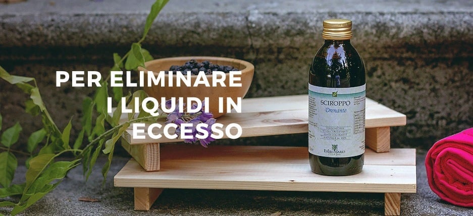 DRENANTE NATURALE per eliminare i liquidi in eccesso