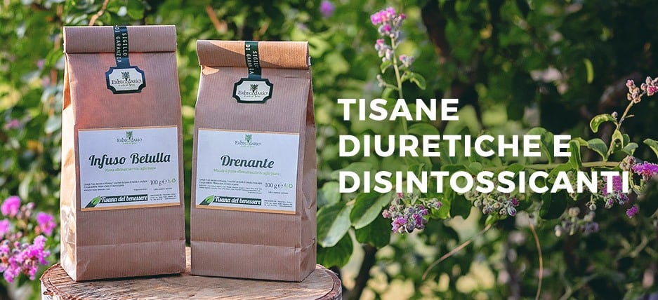 TISANE DIURETICHE e DISINTOSSICANTI