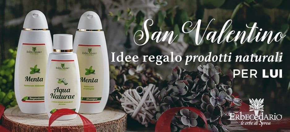 Idee Regalo San Valentino per Lui Erboristeria Erbecedario vendita online